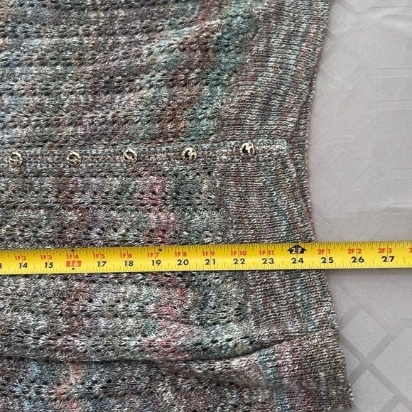 Vintage St. John for Lillie Rubin Knit Gold Buttons Cardigan Sweater Size Small - Picture 6 of 6